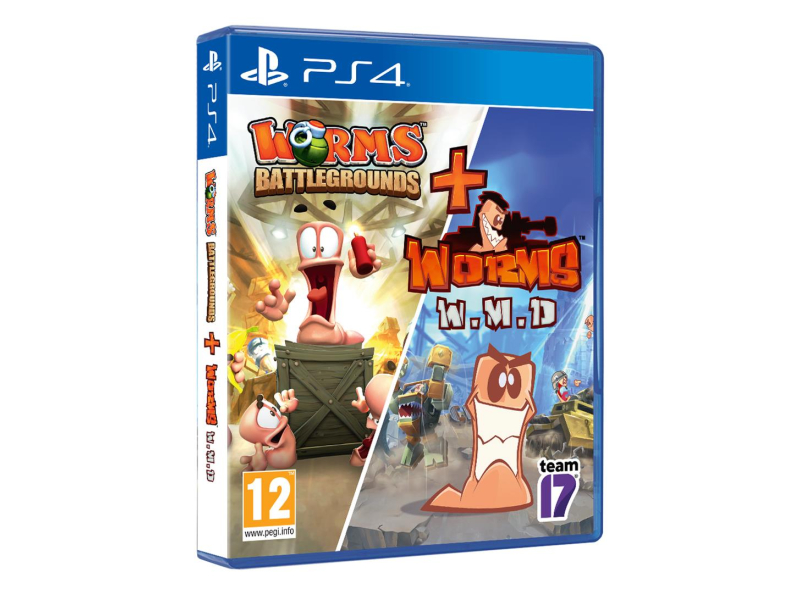 PlayStation Worms Battlegrounds + Worms W.M.D.